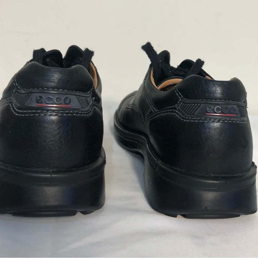 ECCO Men's Shoes Leathers SZ 9.5 EUR 43 Oxford Split Toe Comfort Derby Fusion